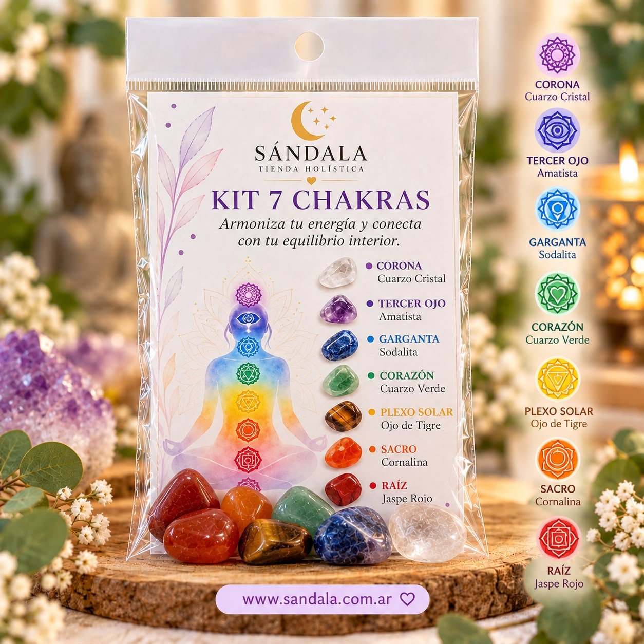Kit 7 Chakras
